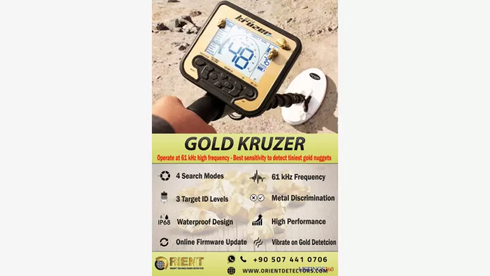 Gold Kruzer Best Natural Gold Detector